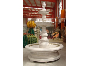 石雕噴泉