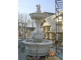 石雕噴泉