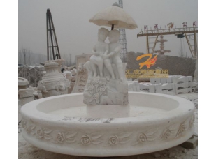 石雕噴泉