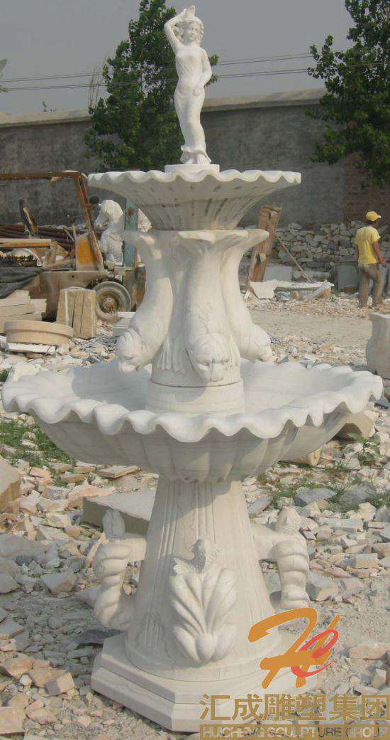 石雕噴泉